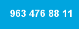 963 476 88 11